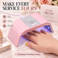Lampe à LED UV pliable et portable OEM pour la manucure, salon à domicile, vente en gros
