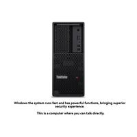 Workstation Grafis ThinkStation P3 Tower Kelas Bisnis dengan CPU I9 14900k, RAM 16G-DDR5/SSD M.2 1T untuk Pengeditan Desain CAD
