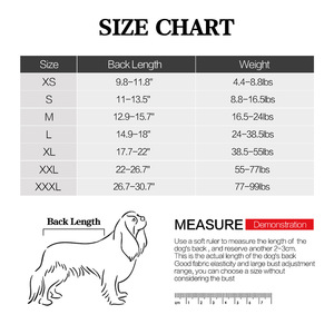 Gilet Antistress Regolabile per Cani, Ecologico, per Ansia da Tuoni e Fuochi d'Artificio, Taglia Grande - Vendita all'Ingrosso - Product Image 6