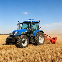 Broyeur de pailles et motoculteur combinés, machine à broyer et retourner les tiges de maïs, entraînée par prise de force (PTO)