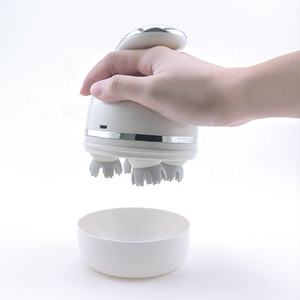 リラックスヘルスケア電気頭皮防水シリコーンヘッドマッサージャーペットマッサージャー - Product Image 3