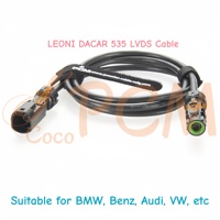 Étanche HSD 4Pin a Code mâle à femelle automobile LVDS faisceau de câbles Original Rosenberger HSD D4S14A-1D5A5-A à D4K14A-1D5A5-A
