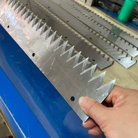 Machine d'emballage automatique pour Biscuits et barres de chocolat, ligne de Production, Snack alimentaire, sac en plastique, lames de coupe, couteau à dents