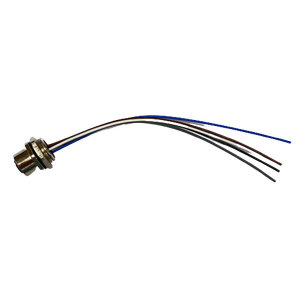 Arnés de cableado electrónico M12 impermeable personalizado 36/42/48 AWG con aislamiento de PVC - Product Image 6