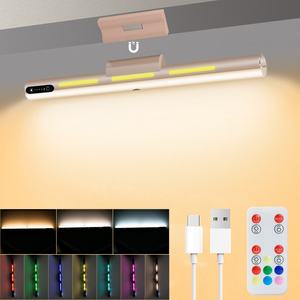 Nouvelles lampes de nuit tactiles magnétiques 7 couleurs avec télécommande, lampe de bureau LED, charge Type C, éclairage de placard - Product Image 6