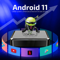 Nouvelle Arrivée 2026 X98Q TV Box Android 11 Mini Récepteur Intelligent X98Q TV Box 4K S905W2 pour X98Q RAM 2+16GB Noir Quad Core