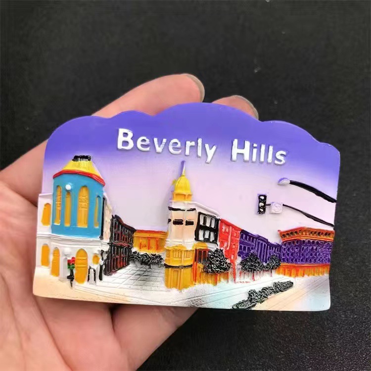 Modèle en résine Beverly Hills-Los Angeles-USA