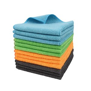 Microfiber <strong>Cloth</strong> Warp Knitted 200gsm Ultra-Thick Dish <strong>Cloth</strong> Super Absorbent <strong>Lint</strong>-<strong>Free</strong> Streak-<strong>Free</strong> Glass Cleaning Kitchen Towels - Product Image 1