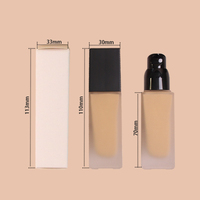 Foundation Cair Vegan Bebas Paraben Tahan Sepanjang Hari, Terlaris di Pabrik Selama 15 Tahun, Tersedia