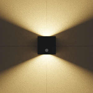 Lámpara Solar LED de Aluminio IP44 para Pared Exterior, Jardín, Porche, Impermeable, Completamente Cargada, Luz Arriba/Abajo - Product Image 3