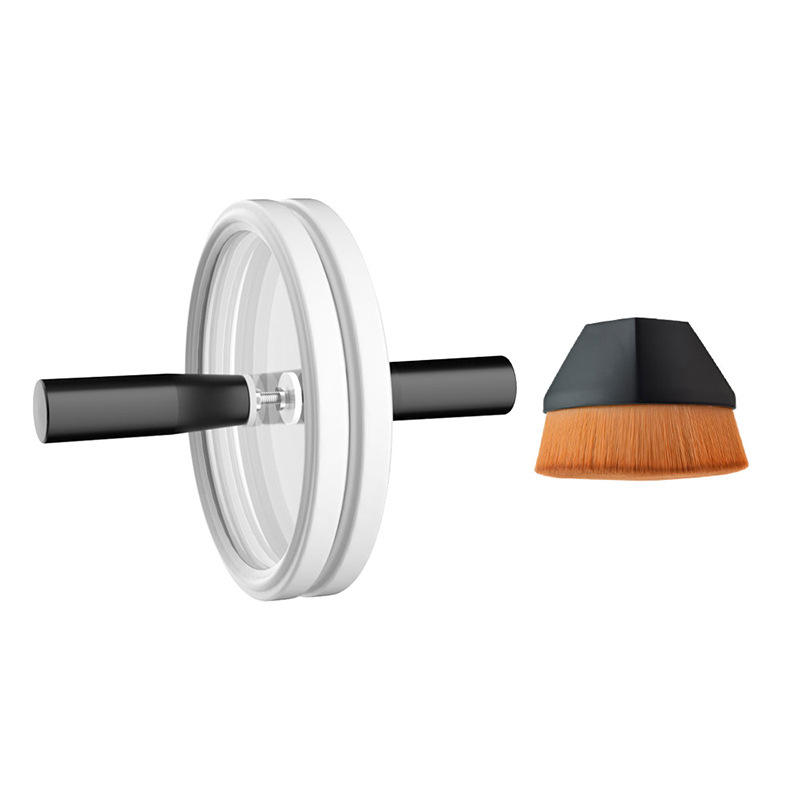 Pincel blanco de pelo corto