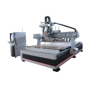 China Lineaire Atc Cnc Router Houtbewerkingsmachines Atc Voor Boren En Ponsen 2131 Meubelproductielijn