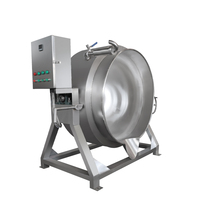 Hervidor eléctrico Industrial de Gas para hervir al vapor, hervidor con camisa, jarabe de curry comercial, Salsa de Caramelo de queso, olla de cocina doble