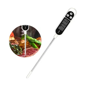 Factory Stainless Steel Smart Long Probe Cooking BBQ Digital Instant Read Wireless Barbecue Food Meat Thermometer