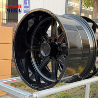 Llantas Cóncavas Profundas de 20-22 Pulgadas, Forjadas en Aleación de Aluminio 6061-T6, 5x5, 5x5.5, 6x5, 6x5.5, para Wrangler, F150, GMC, Chevrolet, Modificación/Actualización