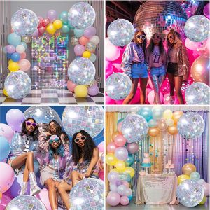 Globos Iridiscentes <span class=keywords><strong>de</strong></span> Bola Disco Plateados, Globos <span class=keywords><strong>de</strong></span> Aluminio para Fiestas <span class=keywords><strong>de</strong></span> Cumpleaños, Despedidas <span class=keywords><strong>de</strong></span> Soltera, Fiestas <span class=keywords><strong>de</strong></span> Música <span class=keywords><strong>de</strong></span> <span class=keywords><strong>los</strong></span> 70, 80 y <span class=keywords><strong>90</strong></span> - Product Image 5