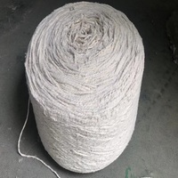 Fregonas de algodón reciclado de extremo abierto hilo de mopa de algodón regenerado de hilo Dref de precio barato Ne0./4 capas para fregonas