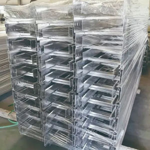 Chemin de câbles en métal à fond solide HDG pour l'infrastructure de construction commerciale - Product Image 5