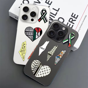 Adesivi per tatuaggi placcati oro, decorazioni per bici, porte, finestre, con motivi a cartoni animati, croci, ologrammi, anime, magneti da frigo. - Product Image 1