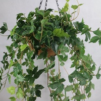 Guirlande de lierre artificiel de 80 cm de haut, vigne verte artificielle, plantes artificielles pour l'intérieur et l'extérieur, pour la maison et le balcon
