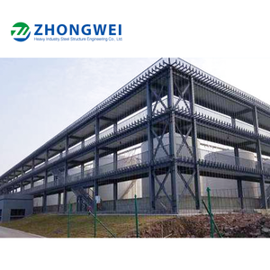 CE認証取得済みの建築工事用プレハブ鋼構造倉庫・工場 - Product Image 1