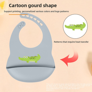 Baberos de Silicona para Bebés al por Mayor, Personalizados, Impermeables, de Grado Alimenticio - Product Image 5