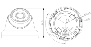 IR đêm được xây dựng trong VCA ai phát hiện khuôn mặt 8MP 4k con người và xe phát hiện mic mạng PoE tháp pháo <span class=keywords><strong>IP</strong></span> <span class=keywords><strong>Camera</strong></span> IP67 ndacompliant - Product Image 2