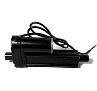 Actionneur linéaire à brosse industrielle 12V 24V Vis à billes 5,5~35mm/s 500kg 800mm 1000mm 6000N Électrique Robuste Étanche