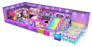 Set de Juegos Interior Personalizado Tipo Castillo, Tobogán, Piscina de Pelotas, Tubos de PVC Galvanizado, Laberinto para Niños, Adultos y Bebés - Product Image 4