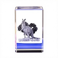 Bloques de Cristal K9 de Alta Calidad con Diseño de Puente Pequeño, Tallados con Motivos de Amor, Tendencia de Moda, Coleccionables, Modelo LG-091 con Grabado Láser 3D