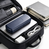 Estuche de Viaje para Bolígrafos de Plástico, Estuche Delgado y Hueco de Plástico Impermeable, Caja de Almacenamiento para Frascos, Venta al por Mayor de Envases para Cuidado de la Piel