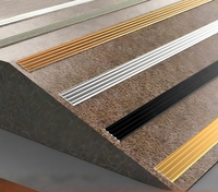Bandes antidérapantes épaisses en alliage d'aluminium de 60 mm pour escaliers extérieurs, résistantes à l'eau, écologiques, durables, faciles à installer, pour surfaces inclinées