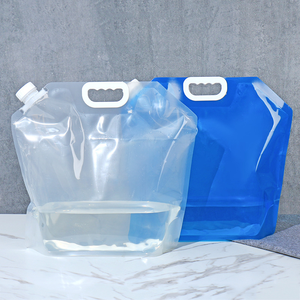 Bolsas de recarga de agua de 10 litros con boquilla y asa, duraderas, de gran capacidad, aptas para alimentos, en stock. - Product Image 2