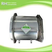 Auto Euro 6 Exhaust System Catalytic Converter diesel Particulate Filter DPF for ISUZU 4HK1-TC Truck Parts 898204942 8981551420