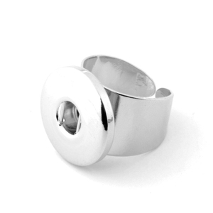 G4615 ขายส่งห่วงเปิดแบบกดทำจากโลหะผสม ขนาด 18 มม. สำหรับงาน DIY เครื่องประดับ - Product Image 5