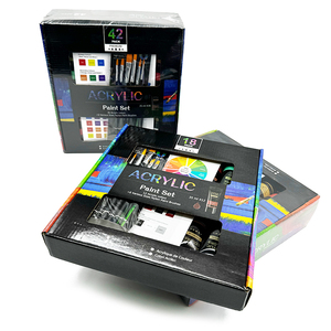 <span class=keywords><strong>Prix</strong></span> d'usine Paquet de 30 tubes de <span class=keywords><strong>peinture</strong></span> <span class=keywords><strong>acrylique</strong></span> de 35ml Paquet personnalisé Ensemble de <span class=keywords><strong>peinture</strong></span> <span class=keywords><strong>acrylique</strong></span> de 24 couleurs - Product Image 1