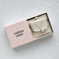 Caja de Regalo Personalizada con Logotipo, Caja de Cartón Reciclable con Estampado en Caliente, Caja de Embalaje Personalizada con Cajón Deslizante