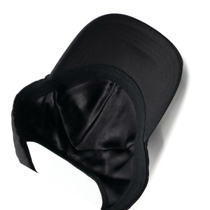 Phụ Nữ Rửa Lộn Xộn Bun Biểu Tượng Tùy Chỉnh Visor Sun <span class=keywords><strong>Hat</strong></span> Xoăn Backless Cap Rỗng <span class=keywords><strong>Top</strong></span> Satin Lót <span class=keywords><strong>Hat</strong></span> Bóng Chày Mũ Đuôi Ngựa Mũ - Product Image 2