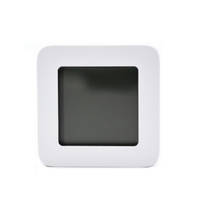 Termometer suhu dan kelembaban wajah senyum Mini 2 Sensor presisi tinggi dan daya tahan lama termometer kering dan basah hangat