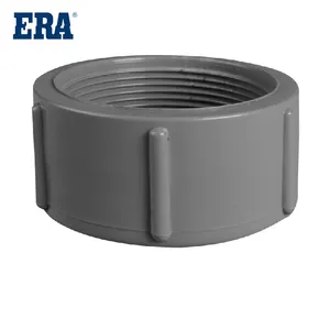 ERA PN16 High Quality PVC/UPVC Pressure Pipe Fittings threaded Female End Cap With DVGW Certificate