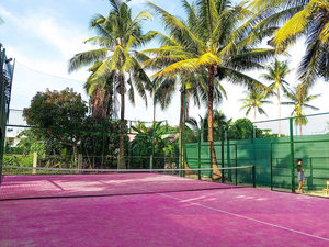 Venta caliente <span class=keywords><strong>Padel</strong></span> Court 12mm Ignífugo Fácil instalación Exterior Panorámico Ecológico Durable para la venta - Product Image 2