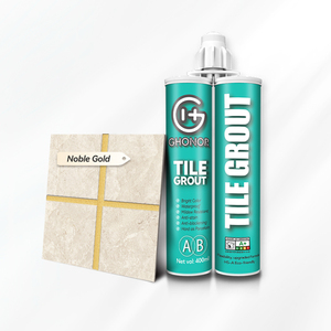 Lechada de epoxy impermeable de la baldosa del color del oro de Twocomponent <span class=keywords><strong>para</strong></span> las tejas de mosaico - Product Image 1