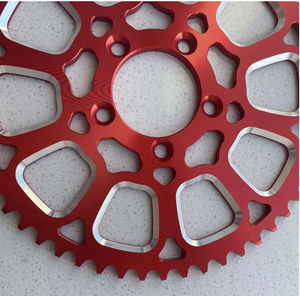Nuevo Diseño de Transmisión para Motocicleta Eléctrica, Piñón de Aluminio 420, Cadena 48T 56T 54T, Trasero para Surron Light Bee, <span class=keywords><strong>1</strong></span> Año de Garantía - Product Image 4