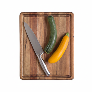 Plateau de planche à découper en bois de manguier biologique naturel de meilleure qualité extra large et épais pour hacher et servir - Product Image 1