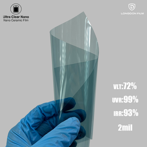 <span class=keywords><strong>Film</strong></span> teinté pour vitres de voiture PET, nano, anti-UV, anti-IR, anti-rayures, haute définition, <span class=keywords><strong>film</strong></span> solaire pour vitres et pare-brise, protection à 99 %, 5 ans - Product Image 3
