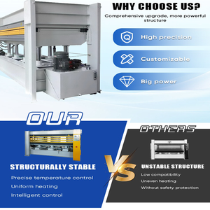 Prensa Hidráulica Comercial <span class=keywords><strong>de</strong></span> 1m*3m para Paneles <span class=keywords><strong>de</strong></span> <span class=keywords><strong>Madera</strong></span>, Chapa Decorativa, Laminación Térmica, Certificación CE - Product Image 5