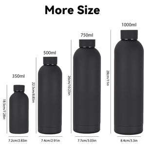 Botella de Agua de Acero Inoxidable Aislada de 500ml con Logo Personalizado, Termo de Vacío de Doble Pared, Taza de Café de Viaje, Venta al Por Mayor - Product Image 4