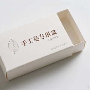 Tùy Chỉnh Kraft Xà Phòng Hộp Xách Tay Tái Sử Dụng Các Tông Màu Trắng Bao Bì Dầu Gội Thanh Sản Phẩm Dưỡng Da Hộp Giấy - Product Image 3