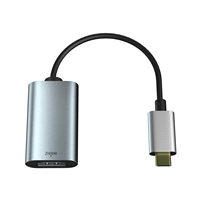 Câble adaptateur Type-C vers HDMI 4K 60Hz plaqué or avec gaine en PVC et blindage combiné pour HDTV et ordinateur