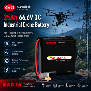 Baterai LiPo Kustom 51.8V 10Ah 518Wh 14S1P 10C untuk Drone Pertanian, Drone Pemetaan, dan Drone Inspeksi UAV - Product Image 3